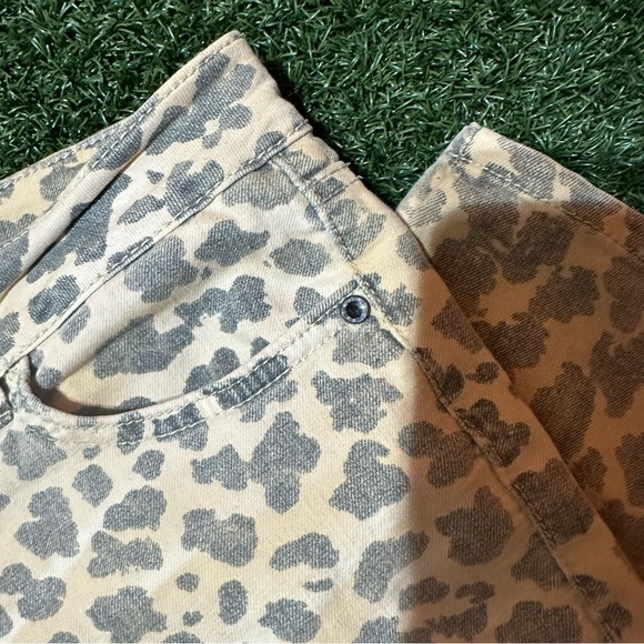 Leopard Print Low-Rise Skinny Jeans LEI, Women's Size 8 Approx. - Picture 8 of 9
